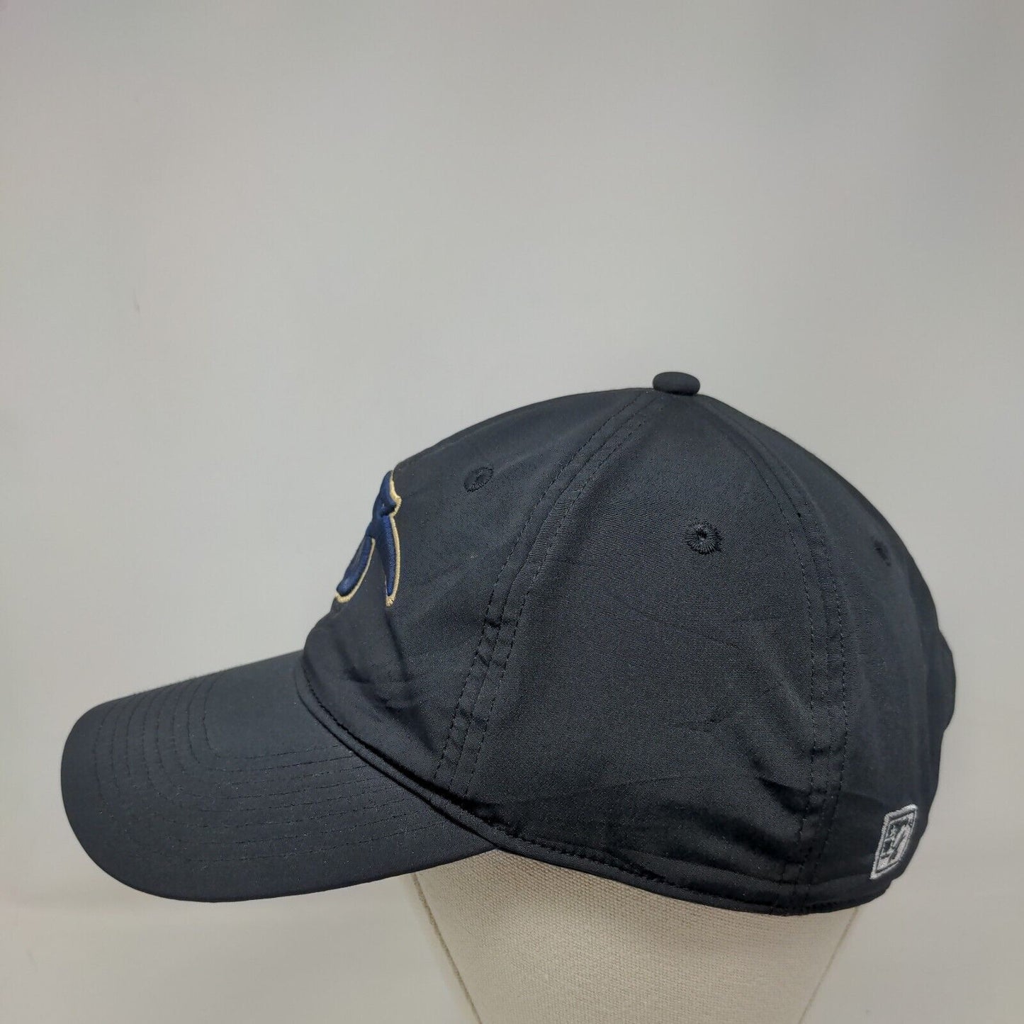 The Game Slideback Hat Embroidered Cat Logo Polyester Blend OSFM Black