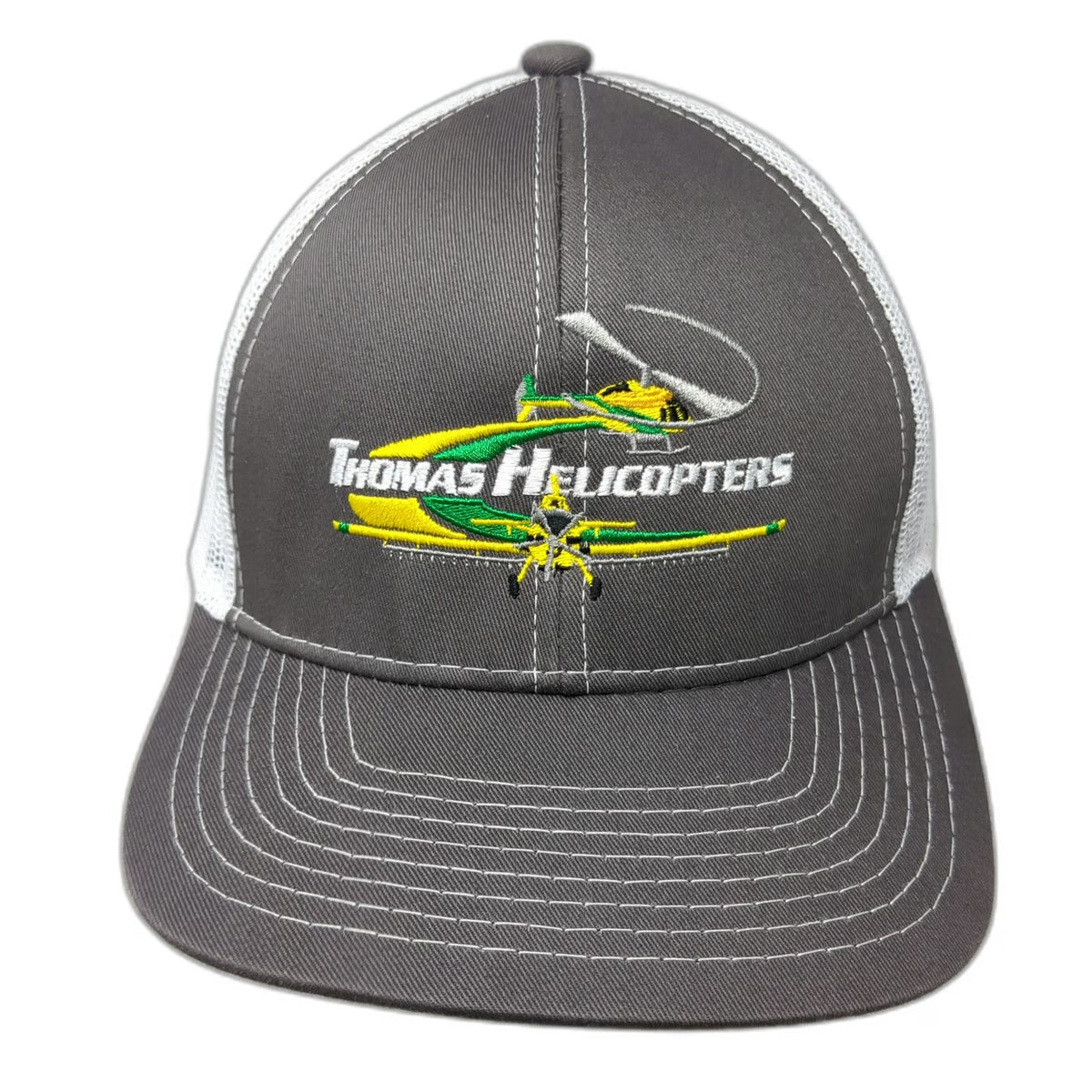 Outdoor Cap Baseball Gray One Size Thomas Helicopters Mesh Strapback Hat