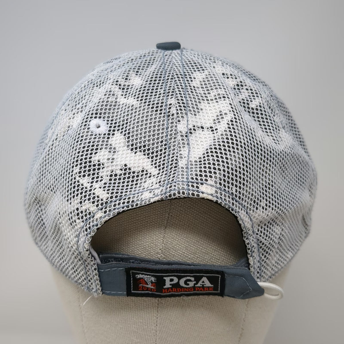 Ahead Baseball Cap Gray One Size 2020 PGA Harding Park Mesh Back Camo Golf Hat