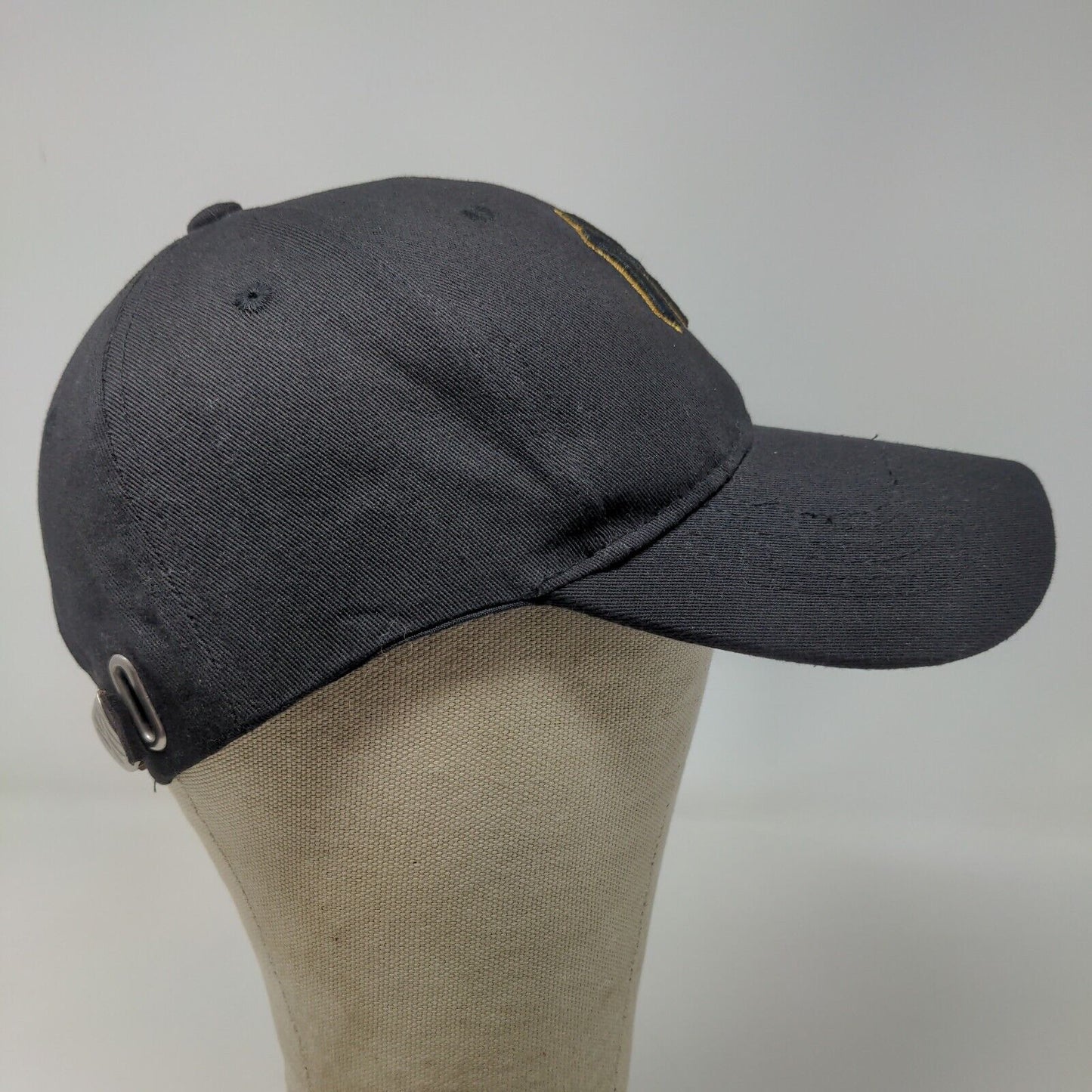 Unbranded Men's Slideback Hat Black Adjustable Embroidered New York Yankees Logo