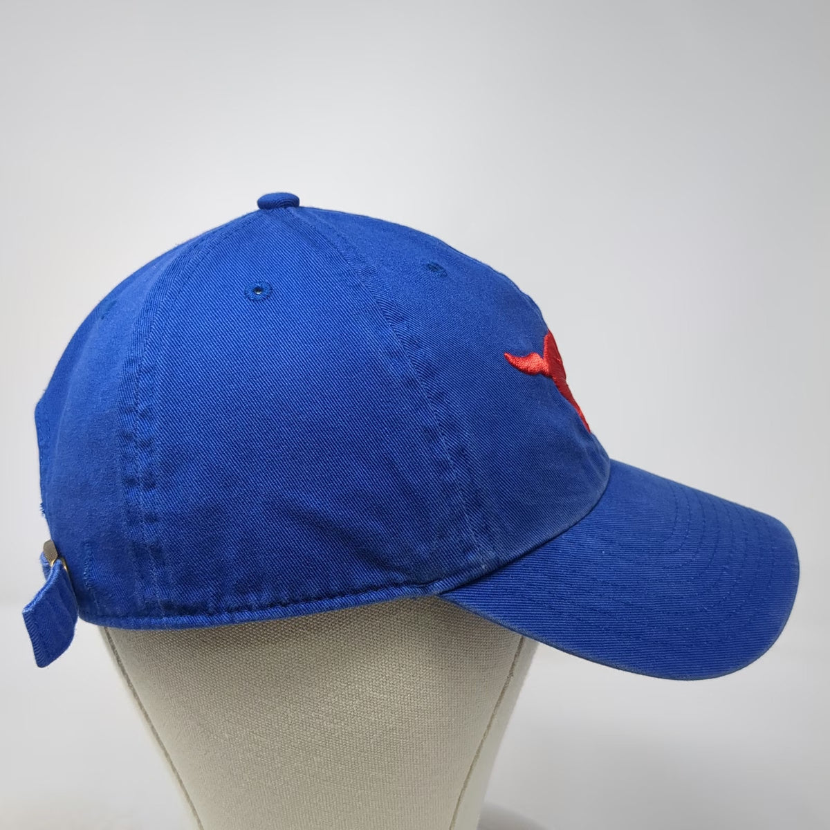 '47 Baseball Cap Blue One Size NCAA SMU Mustangs Embroidered Cotton Curved Hat