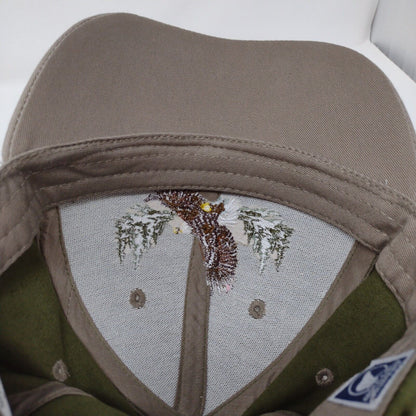 Alaska Eagle Slideback Hat Multicolor OSFM Embroidered Leather Strap