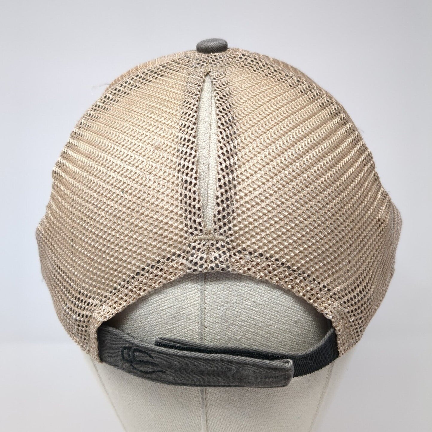 Mountain View Spraying Service Women's Trucker Hat Gray One Size Ponytail