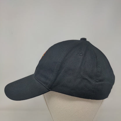Palm Tree Ruud Slideback Hat Black One Size Embroidered Adjustable