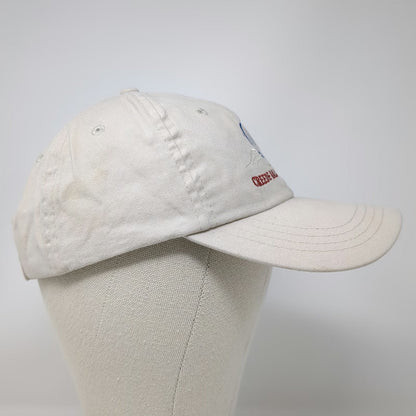 Creede Balloon Festival Beige Baseball Cap One Size Embroidered Hat Strapback