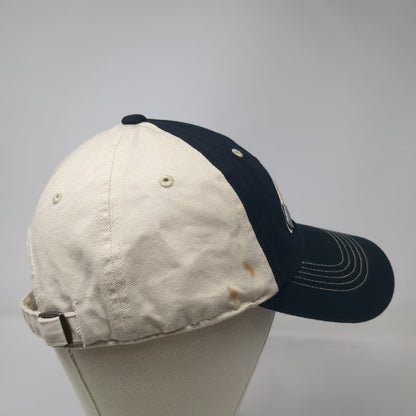 NFL Team Apparel Philadelphia Eagles Baseball Cap Hat Blue Beige One Size Logo