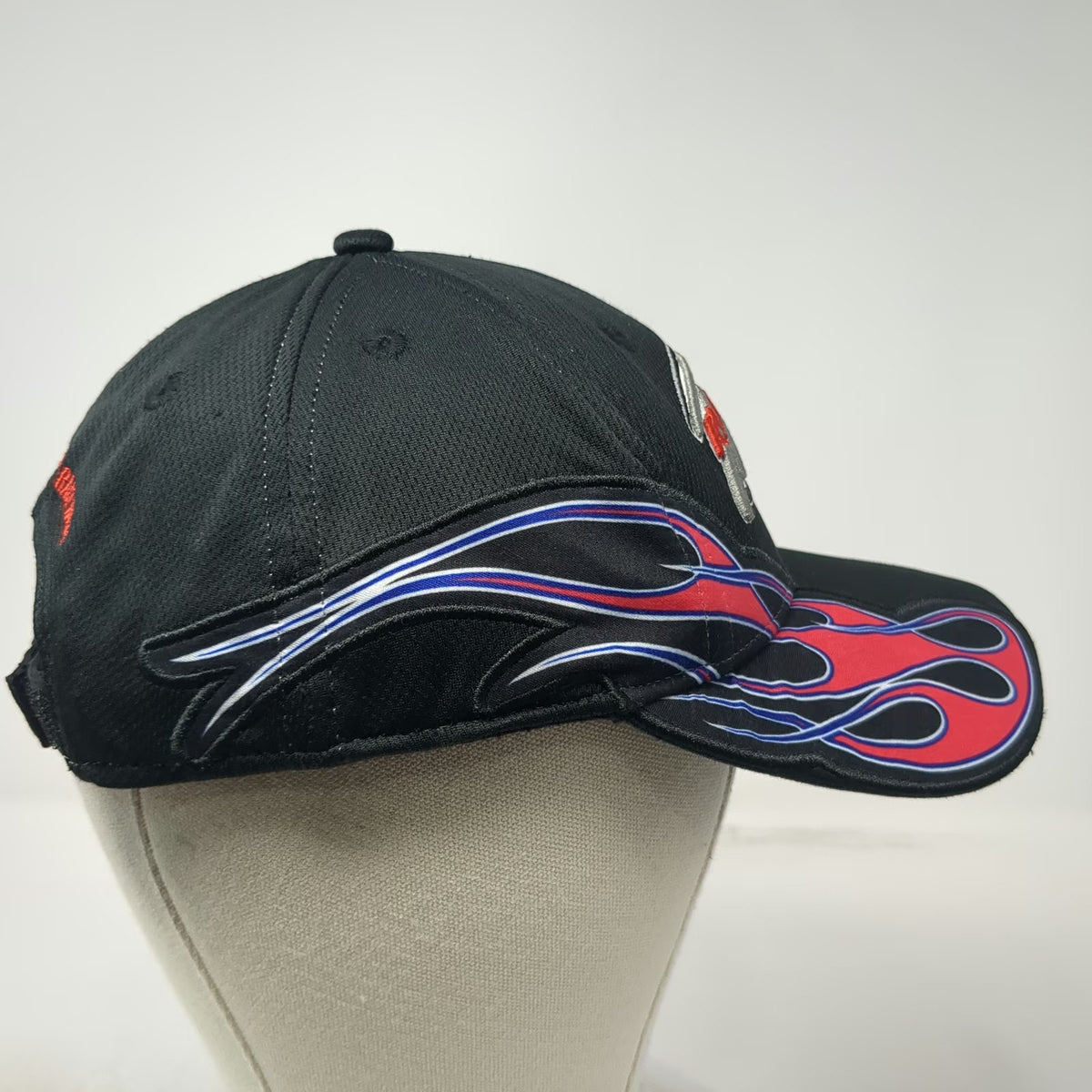 Fanatics Richmond International Raceway Black Baseball Cap One Size Flames Hat