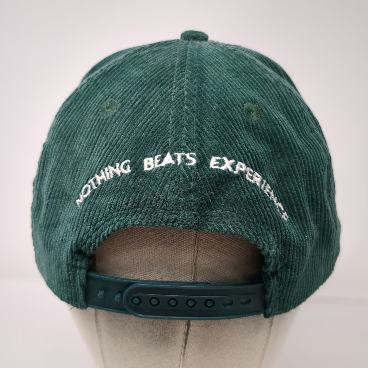 Lumbermens Building Centers Trucker Green One Size Corduroy Snapback Hat Work