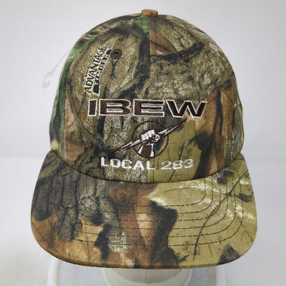 Frank Doolittle Snapback Green One Size IBEW Local 283 Camo Hydro Power Hat