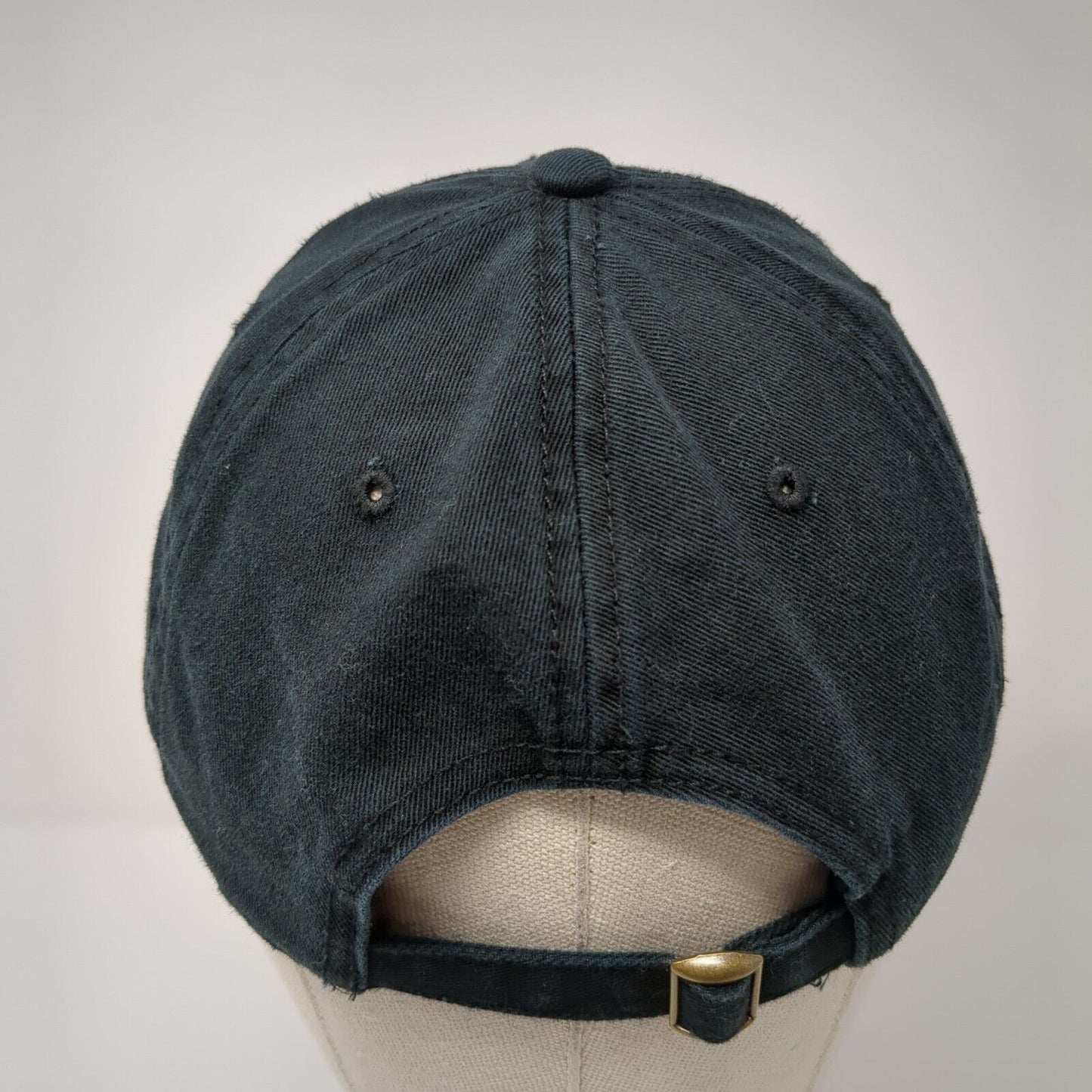 Fire Slideback Hat Black One Size Adjustable Embroidered Otto 6 Panel