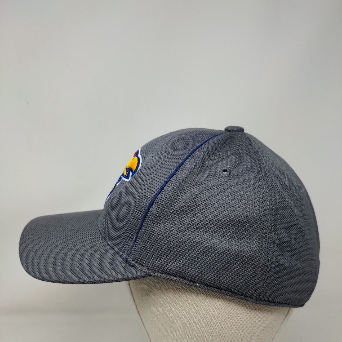 Top of the World Kansas Jayhawks Fitted Hat OSFA Embroidered Logo NCAA