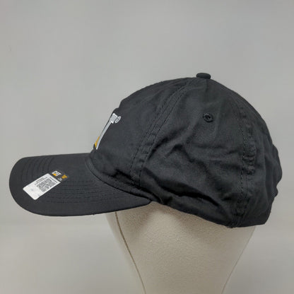 CAT Caterpillar Men's Strapback Hat Black Adjustable Embroidered Logo