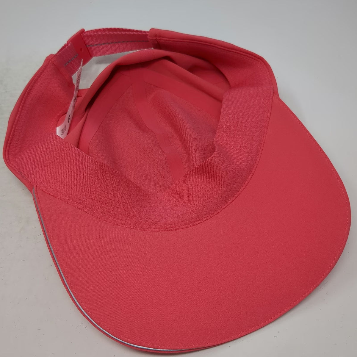 Lululemon Baseball Cap Pink S/M Performance Running Strapback Reflective Hat