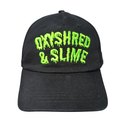 Oxyshred & Slime Ghostbusters Snapback Hat Black OS Adjustable Embroidered