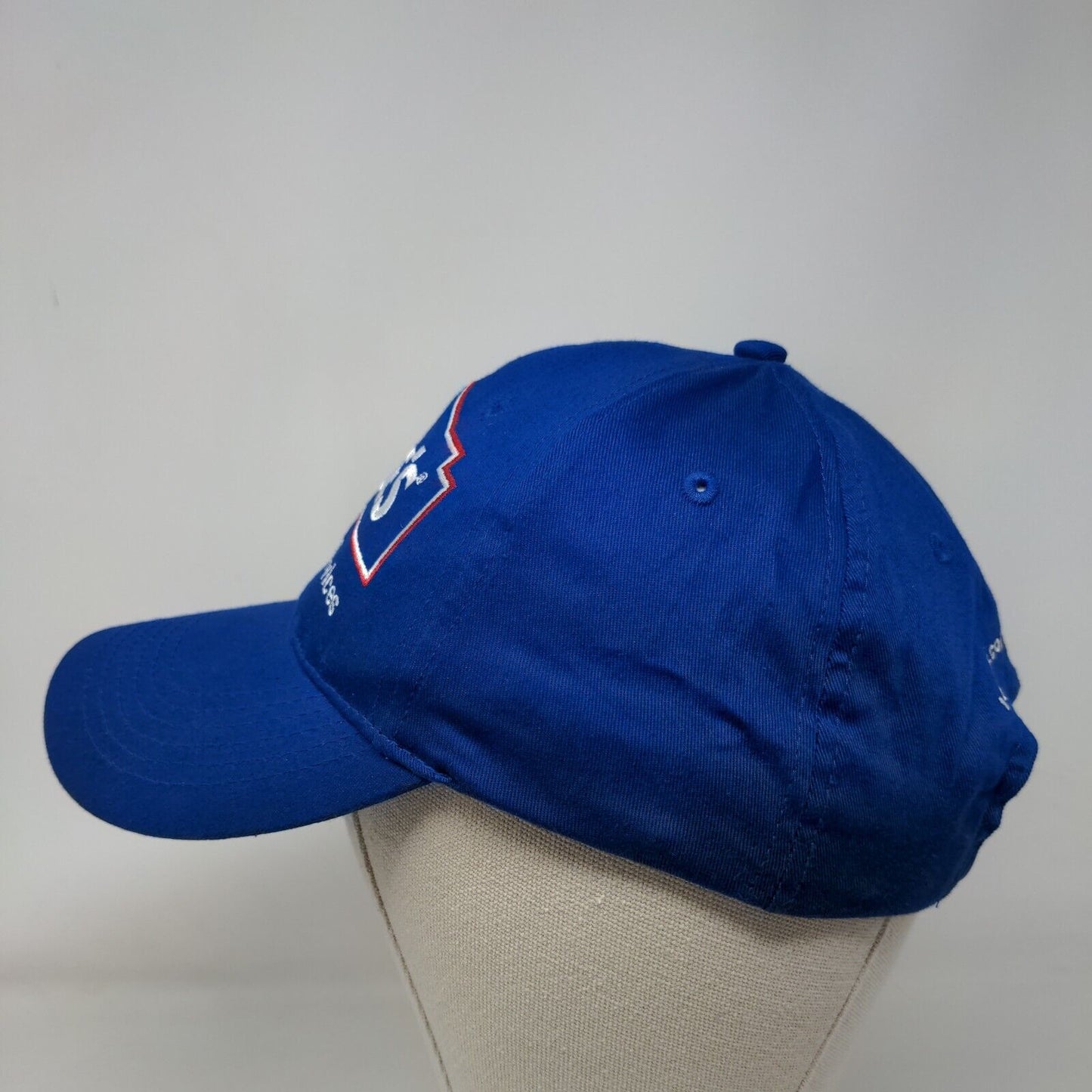 Lowe's Installation Services Snapback Hat Blue One Size Adjustable Embroidered