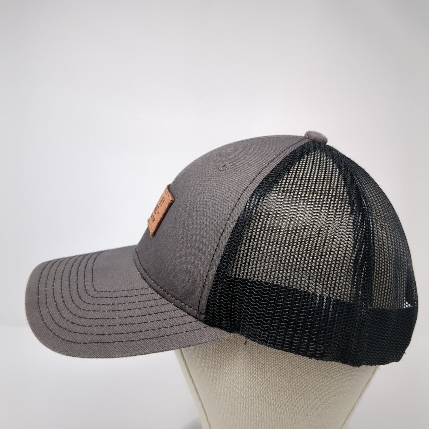 Fueled By Nature MeatEater Snapback Mesh Back Trucker Hat Gray One Size