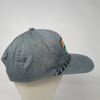 Discover Your Passion Scheels Snapback Rope Hat Gray One Size Adjustable