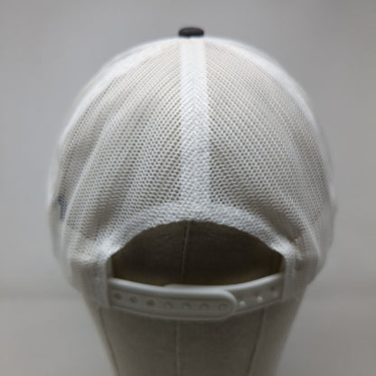 Allay Flooring Company Snapback Trucker Hat Gray OSFA Mesh Back