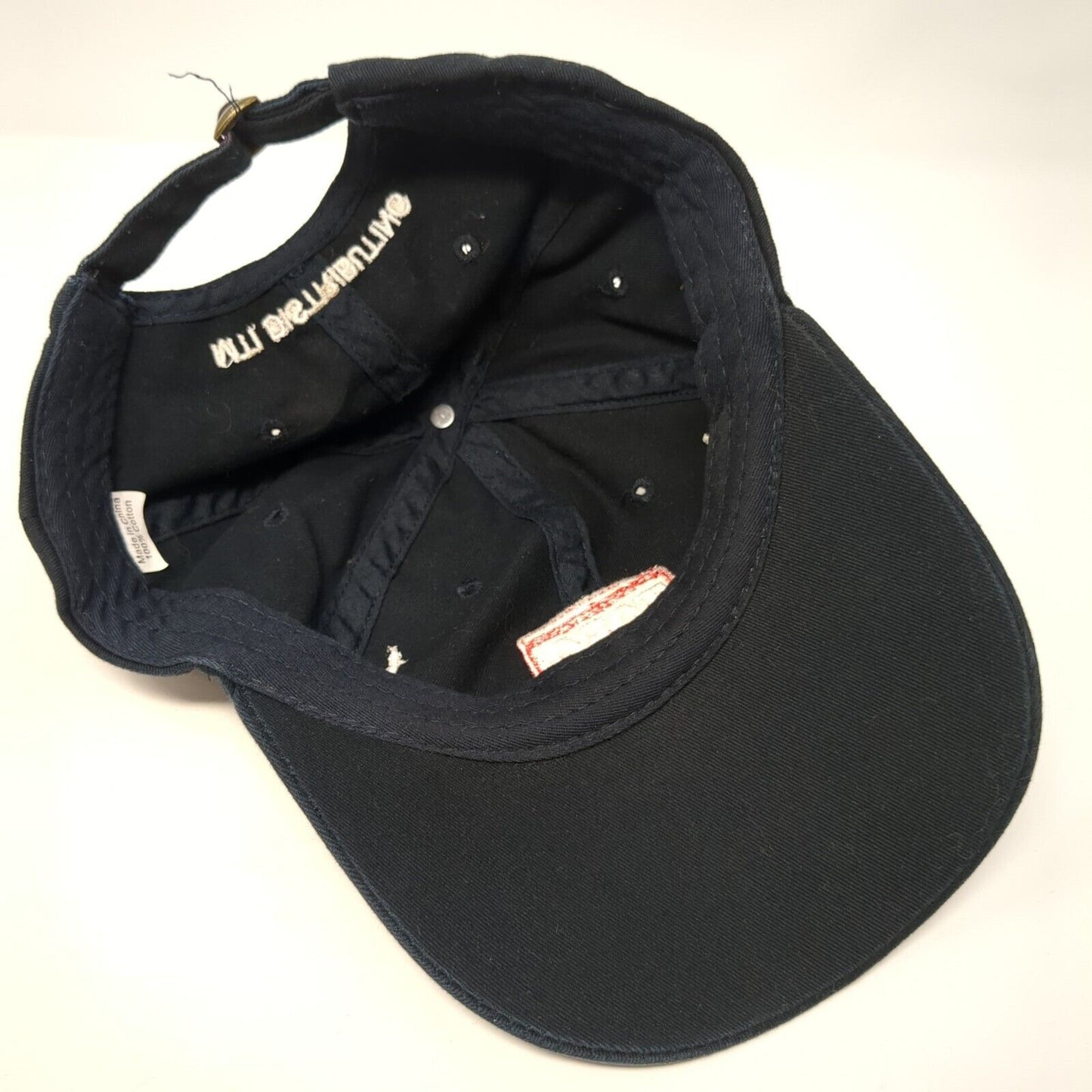 TORO MTI Distributing Slideback Hat Black OS Adjustable Embroidered 6 Panel