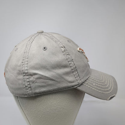 Texas Longhorns NCAA 47 Brand Cap Beige Orange S Distressed Cotton Franchise Hat