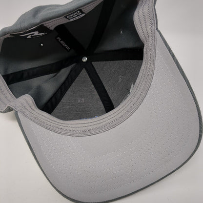 Lind Marine Fitted Hat Gray L/XL Embroidered 6 Panel Pro 585 Richardson