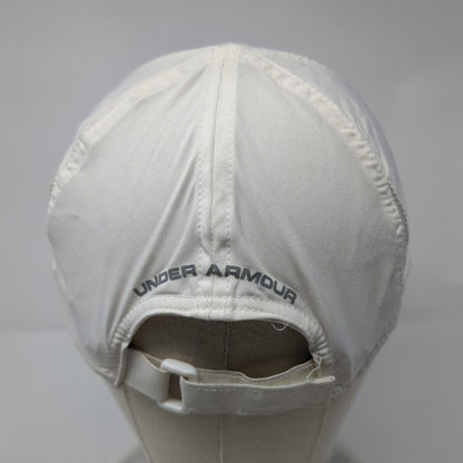 Under Armour Women's Strapback Hat White Cream One Size Adjustable