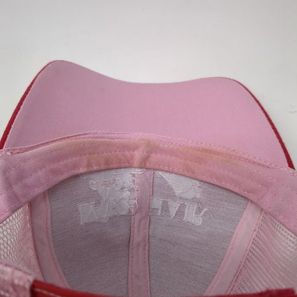 Lake Hair Don't Care Strapback Trucker Hat Multi One Size Adjustable Mesh Back