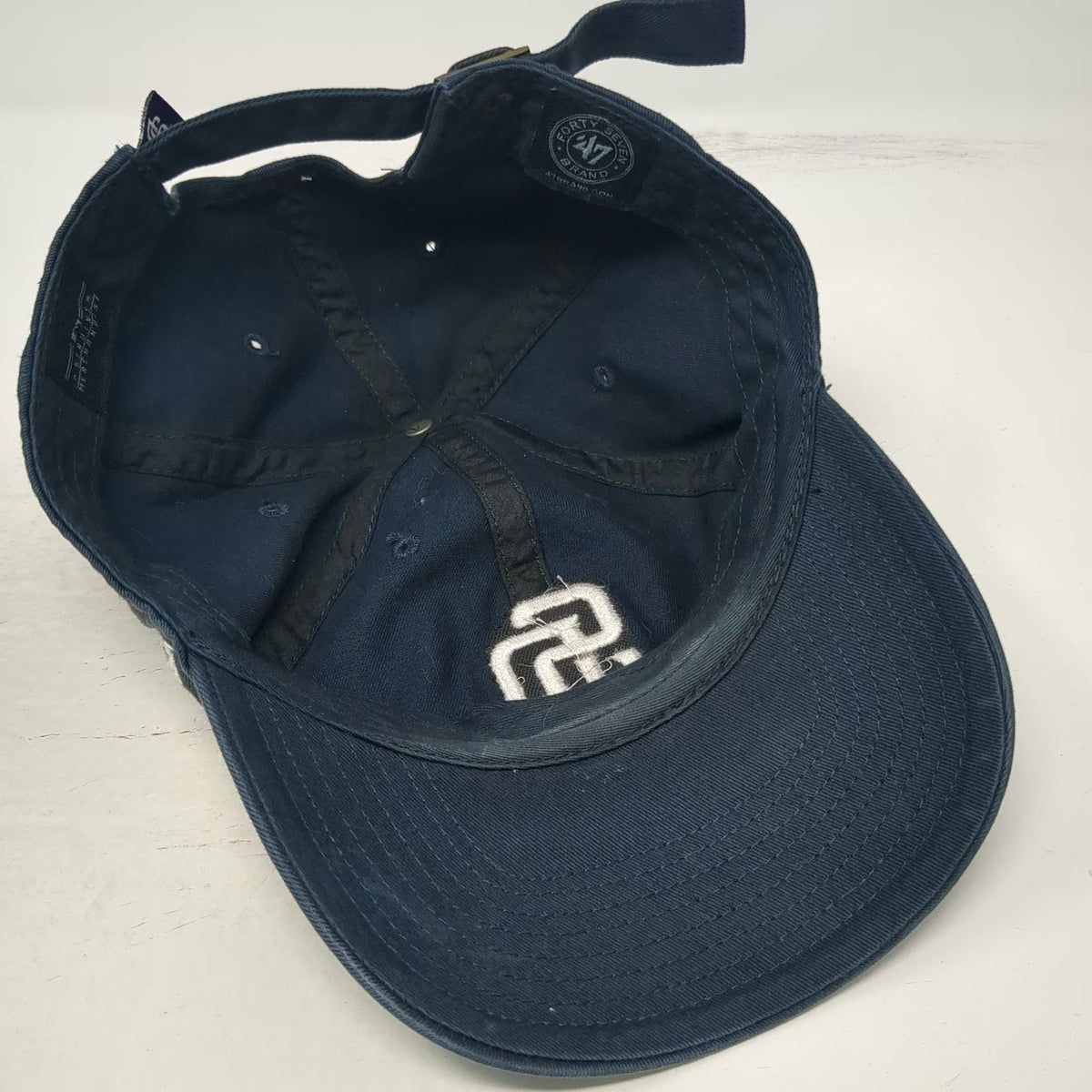 '47 San Diego Padres MLB Baseball Cap Blue One Size Adjustable Slideback Hat