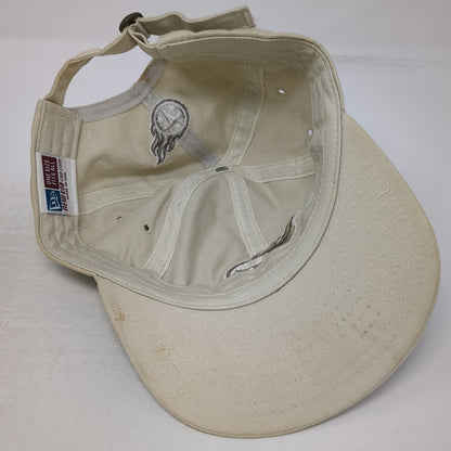 New Era Tennessee Titans NFL Beige One Size Hat Cap Slideback Cotton Made USA