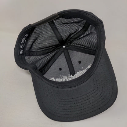 Face Yourself Barry's 2023 Snapback Mesh Back Trucker Hat Black Adult