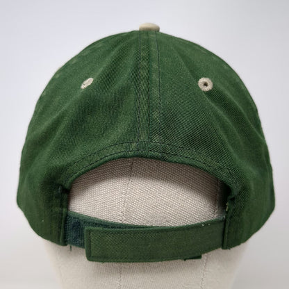 OTTO Green Beige One Size Baseball Cap Hat Scotty's Bar Kalispell MT Strapback