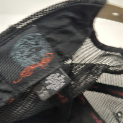 Ed Hardy Trucker Hat Black One Size Love Kills Slowly Rhinestone Skull Tattoo