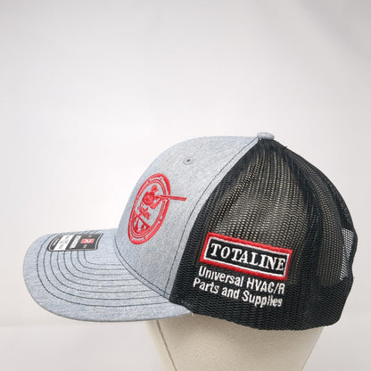 Sigler Snapback Mesh Back Trucker Hat Gray One Size Totaline Richardson
