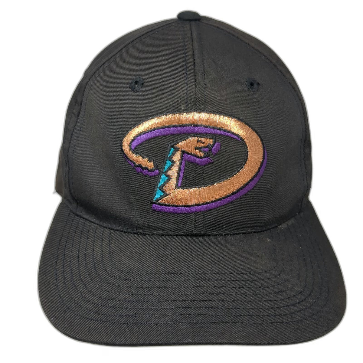 Outdoor Cap Snapback Black One Size Arizona Diamondbacks Hat Gray Undervisor