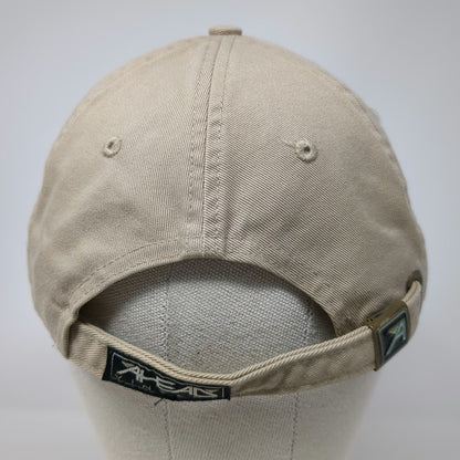 Ahead Baseball Cap Beige One Size LBI 1899 Crossed Oars Long Beach Island Hat