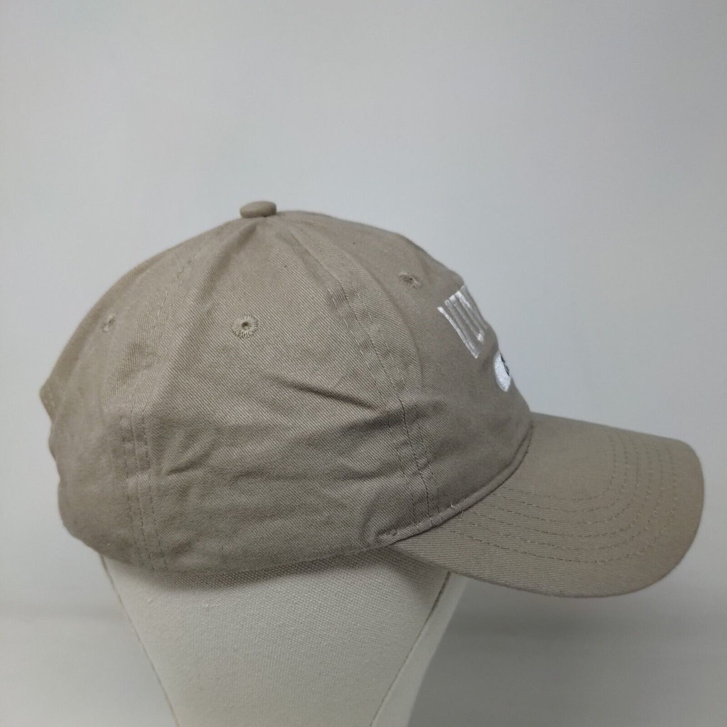 Port & Company Men's Slideback Hat Tan Adjustable Embroidered Vintage 1970 Logo