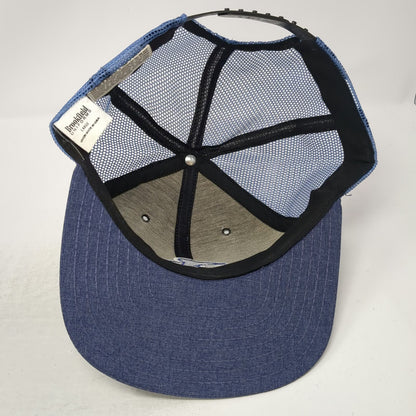 Brookfield Trucker Hat Blue L USPS U.S. Mail Mesh Snapback Union USA Vintage