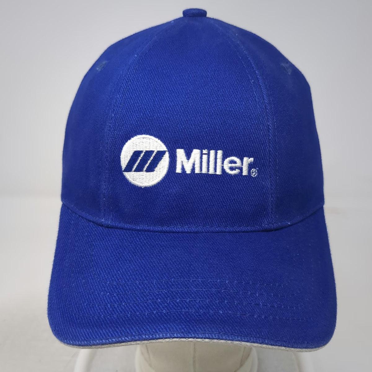 Promotional Designs Inc Miller Baseball Cap Hat Blue One Size Welding Strapback