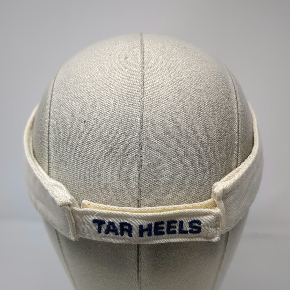Puma North Carolina Tar Heels NCAA Visor Beige OSFM Strapback Embroidered Hat