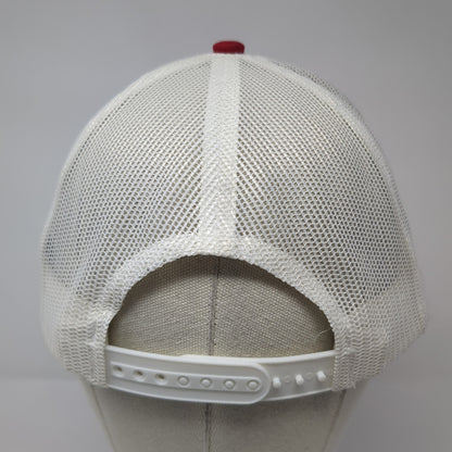 Interscholastic Idaho Cycling League Trucker Hat Red One Size Mesh Back