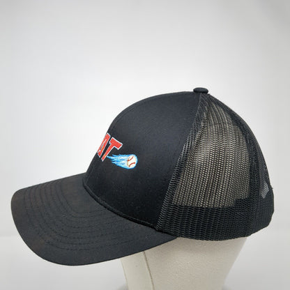 Heat Baseball Snapback Trucker Hat Black One Size Pacific Headwear