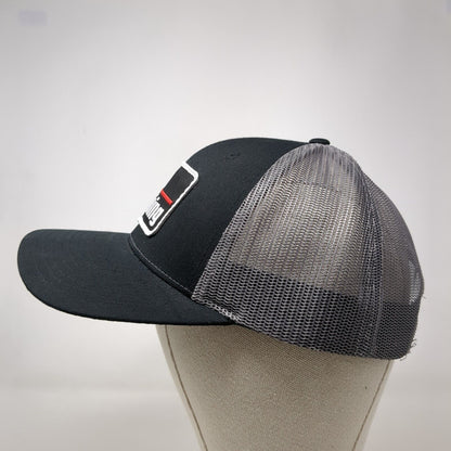 NFD Training Snapback Trucker Hat Black M/L Mesh Back Richardson