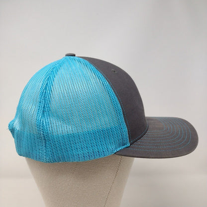 Richardson Snapback Mesh Back Trucker Hat Multi OSFA Embroidered Logo