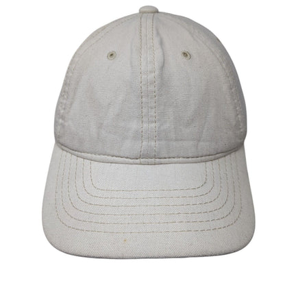 Unbranded Slideback Hat Tan OSFA Adjustable Blank Solid 6 Panel