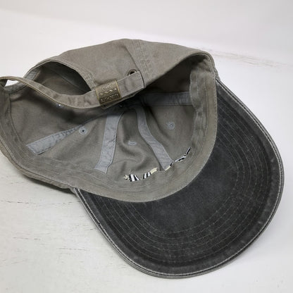 Port Authority Baseball Cap Beige Gray One Size FRAM Two-Tone Embroidered Hat