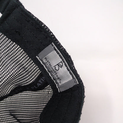 Panda Embroidery Strapback Mesh Back Trucker Hat Black OSFM Outdoor Cap