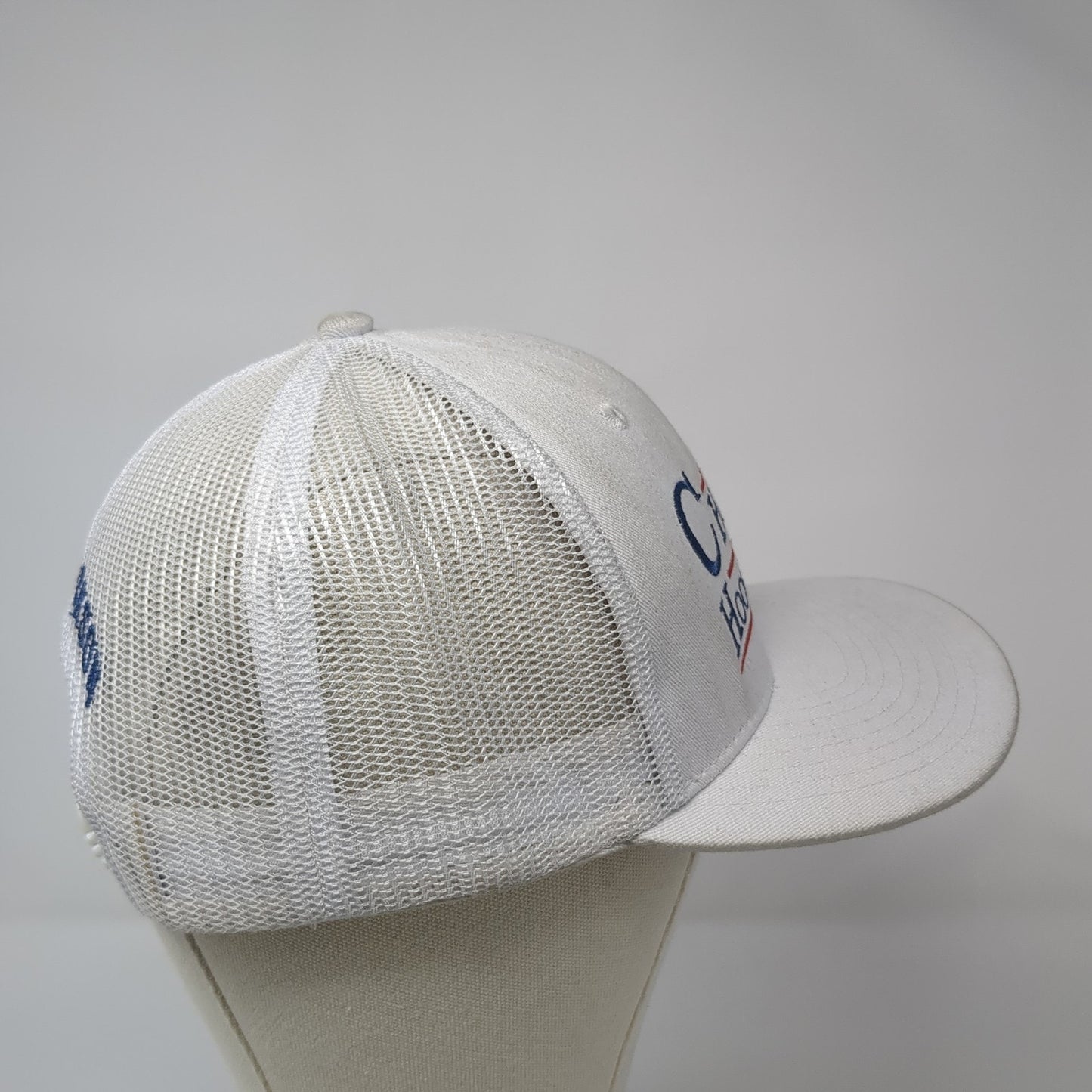 Chatta Hoochee '22 Alan Jackson Snapback Hat White One Size Adjustable Mesh Back
