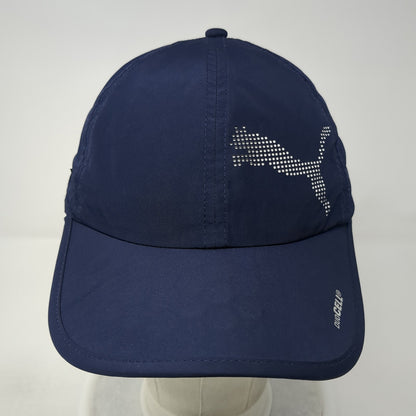 Puma DuoCell Strapback Hat Blue One Size Adjustable Embroidered Logo