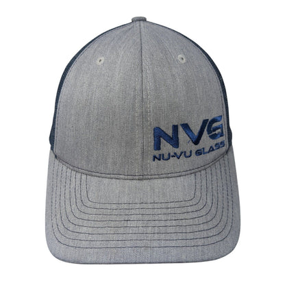 NVG Nu-Vu Glass Snapback Trucker Hat Multicolor One Size Mesh Back