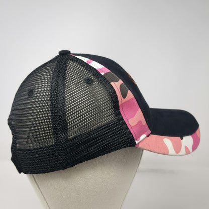 Mountain Lakes Baseball Cap Black One Size First Hunt Foundation Pink Camo Hat